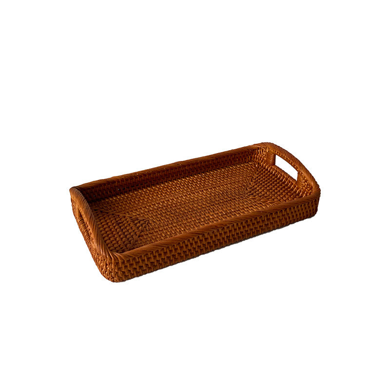 Serving Tray Molded Plastic Handwoven | High & Bury