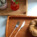 Serving Tray Molded Plastic Handwoven | High & Bury