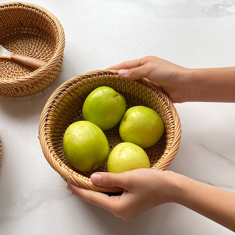 Set of Three Handcrafted Baskets | High & Bury