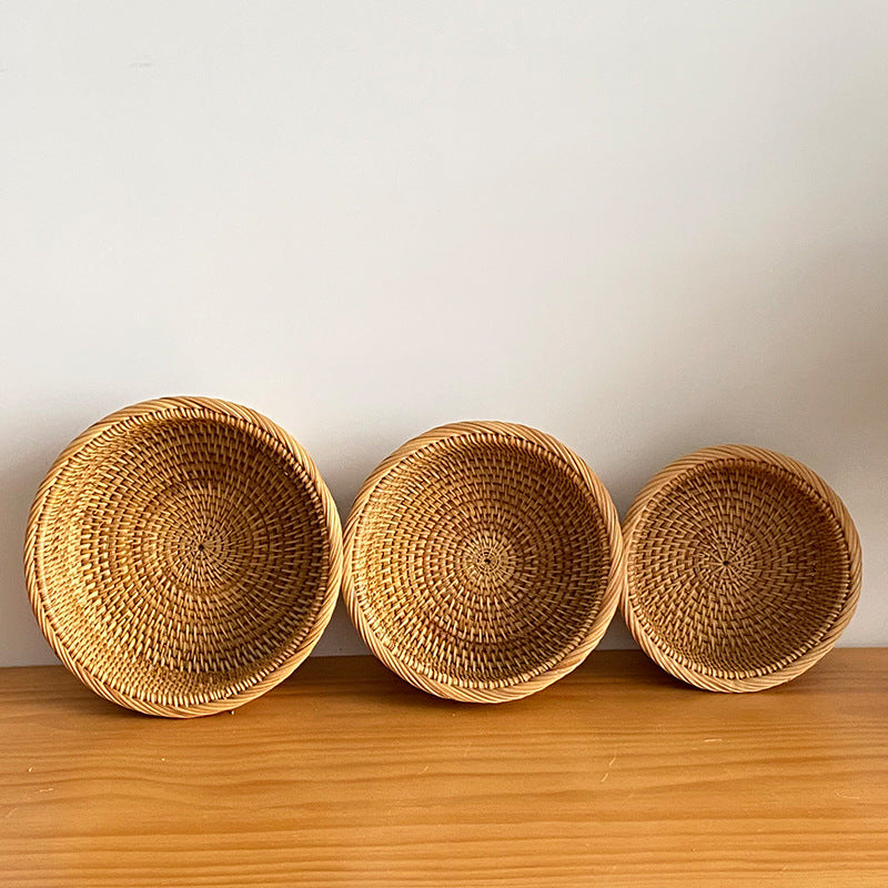 Set of Three Handcrafted Baskets | High & Bury