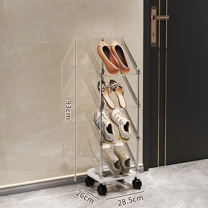 Shoe Rack with Transparent Design | High & Bury