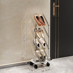 Shoe Rack with Transparent Design | High & Bury