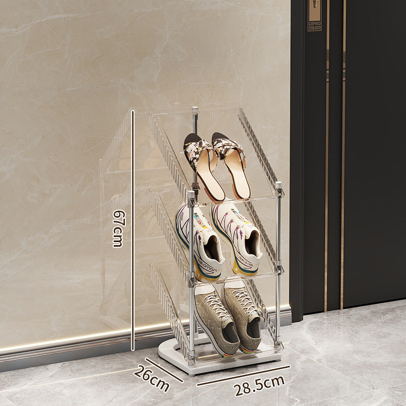 Shoe Rack with Transparent Design | High & Bury