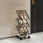Shoe Rack with Transparent Design | High & Bury