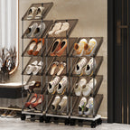 Shoe Rack with Transparent Design | High & Bury