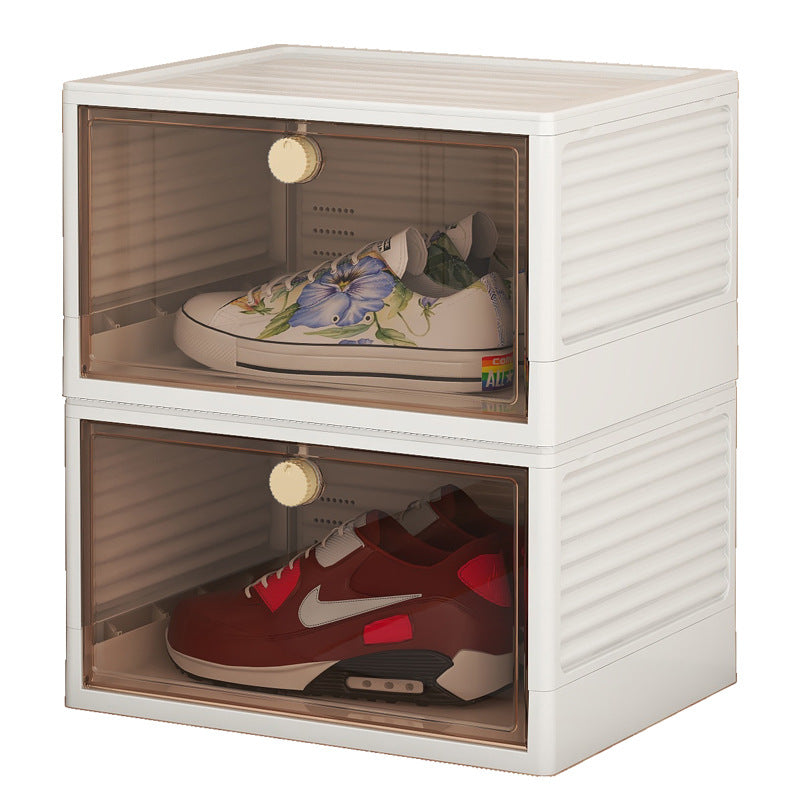 Shoe Storage Transparent White | High & Bury