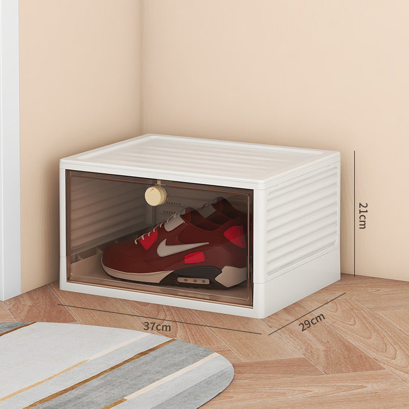 Shoe Storage Transparent White | High & Bury