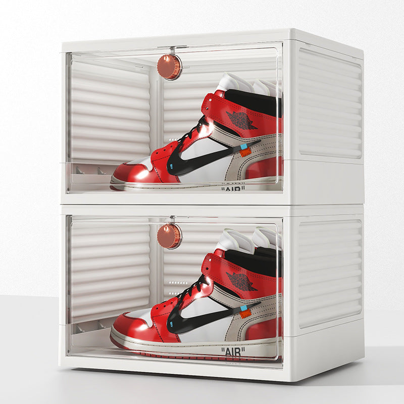 Shoe Storage Transparent White | High & Bury