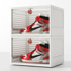 Shoe Storage Transparent White | High & Bury