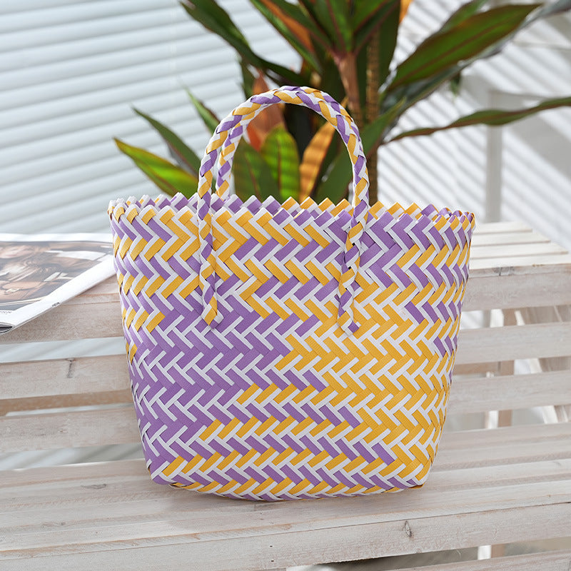 Shopping Bag Molded Plastic | High & Bury