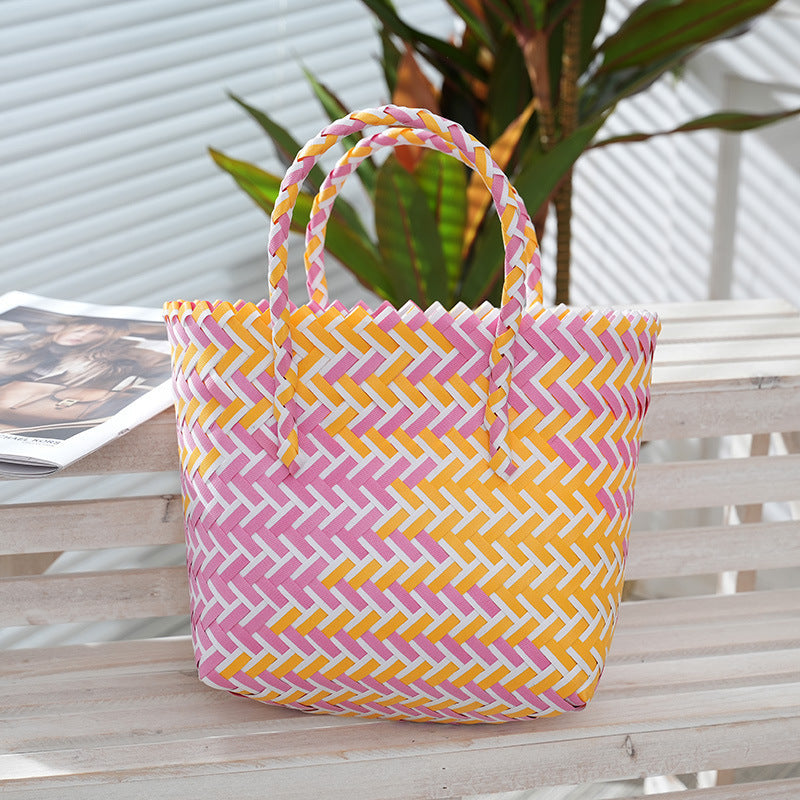 Shopping Bag Molded Plastic | High & Bury