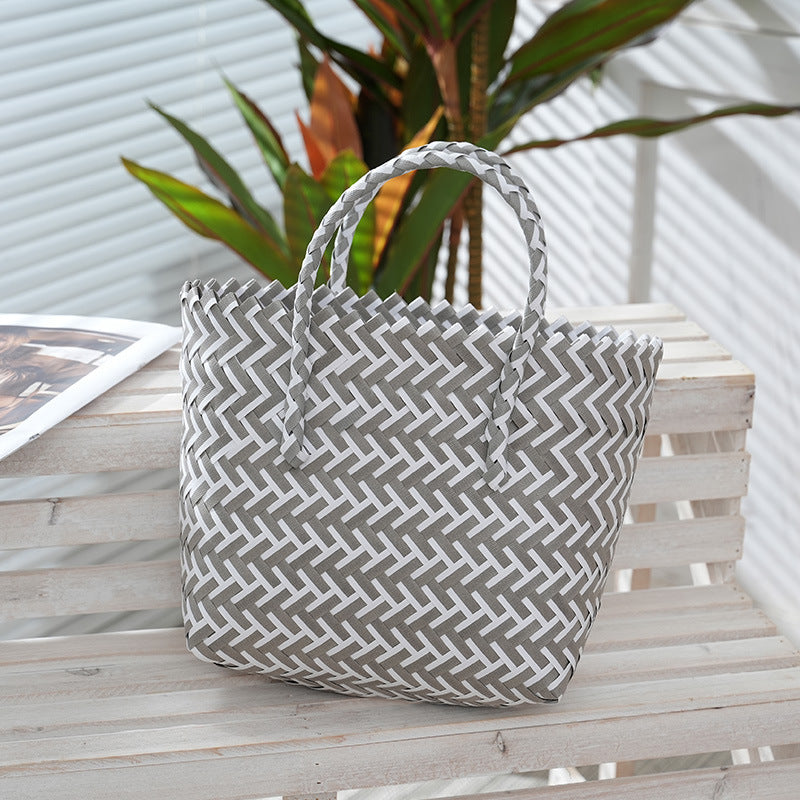 Shopping Bag Molded Plastic | High & Bury