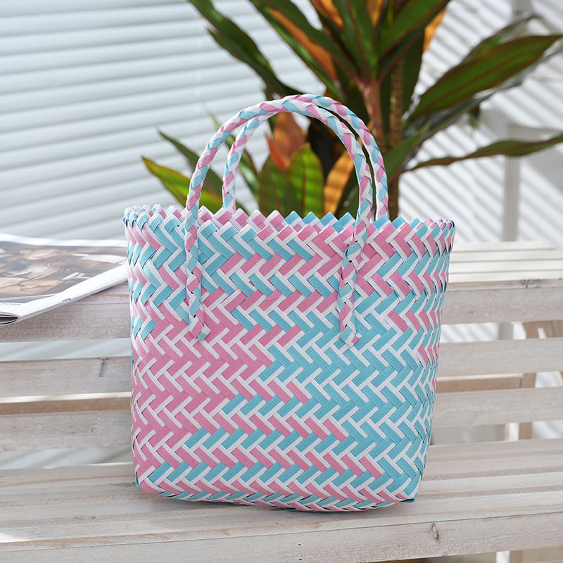 Shopping Bag Molded Plastic | High & Bury