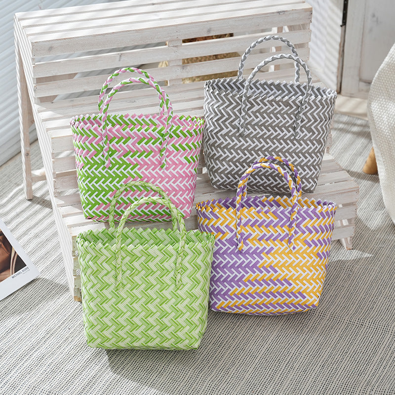 Shopping Bag Molded Plastic | High & Bury
