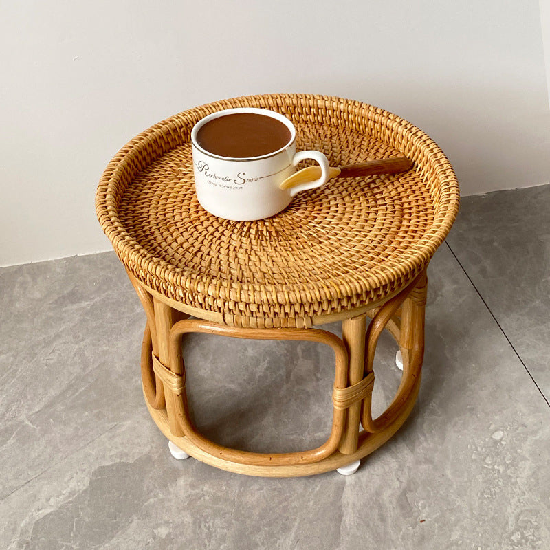 Side Table made of Natural Materials | High & Bury
