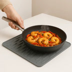 Silicone Dish Drying Mat, Heat-Resistant, Non-Slip and Rollable, view 4