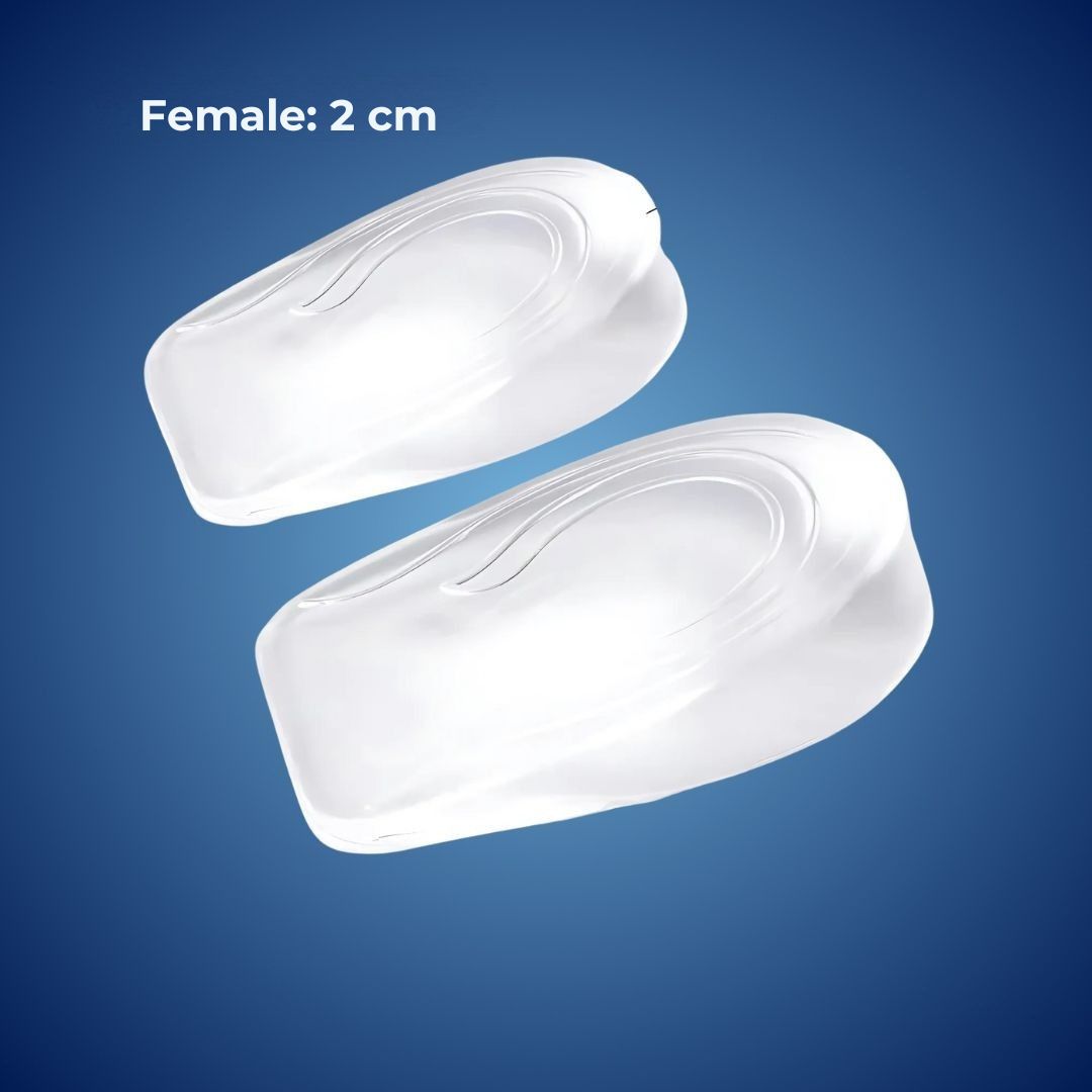 Silicone Gel Heel Lifting Inserts, 1–3 cm Height Options, view 6