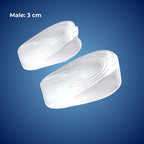 Silicone Gel Heel Lifting Inserts, 1–3 cm Height Options, view 8