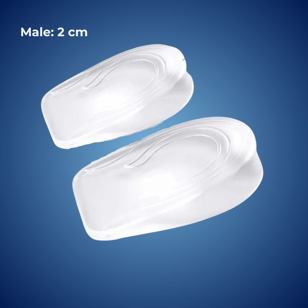 Silicone Gel Heel Lifting Inserts, 1–3 cm Height Options, view 9