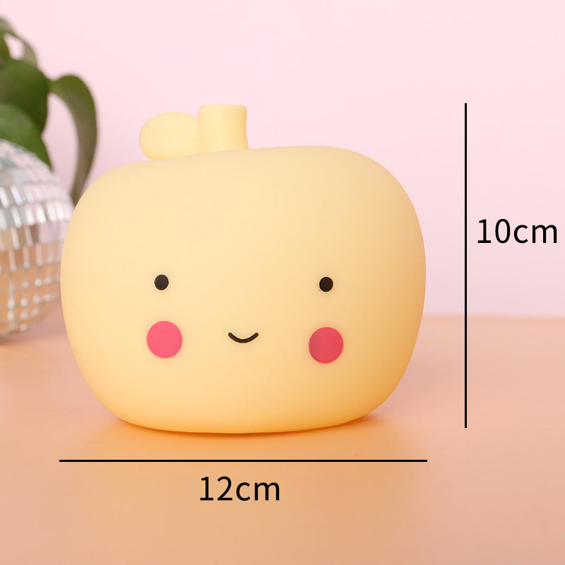 Silicone Soft-Touch LED Unicorn Night Light Table Lamp | High & Bury
