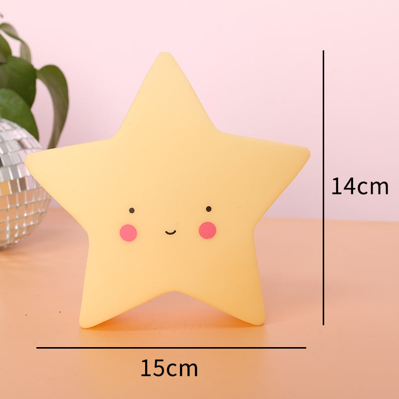 Silicone Soft-Touch LED Unicorn Night Light Table Lamp | High & Bury