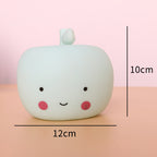 Silicone Soft-Touch LED Unicorn Night Light Table Lamp | High & Bury