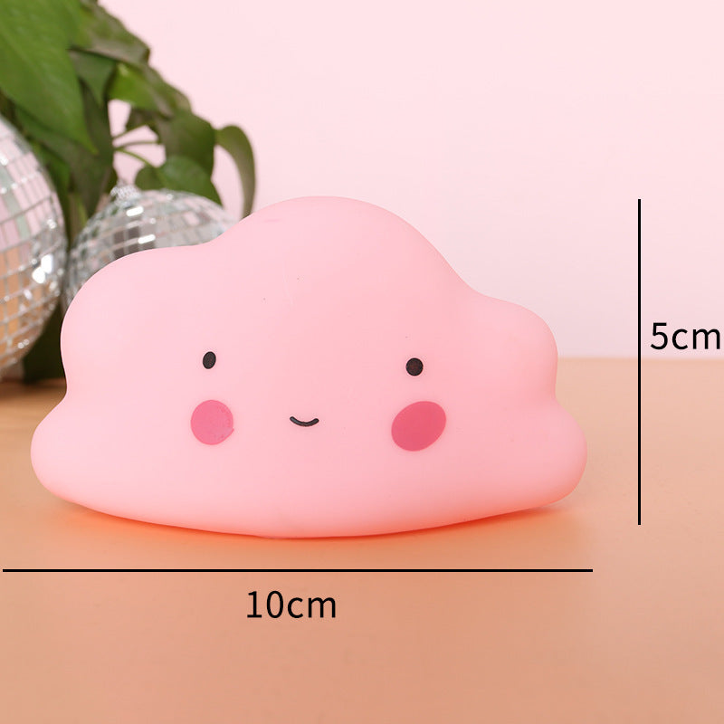 Silicone Soft-Touch LED Unicorn Night Light Table Lamp | High & Bury