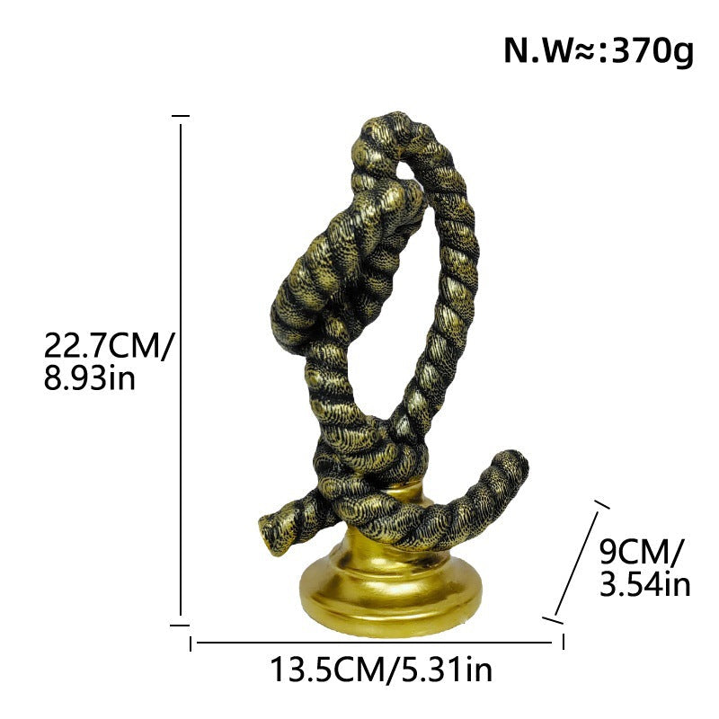 Skulptur Gold White | High & Bury