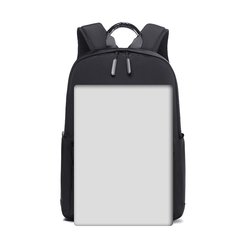 Sleek Minimalist Backpack for Laptops up to 15.6 Inches with Pockets, view 2