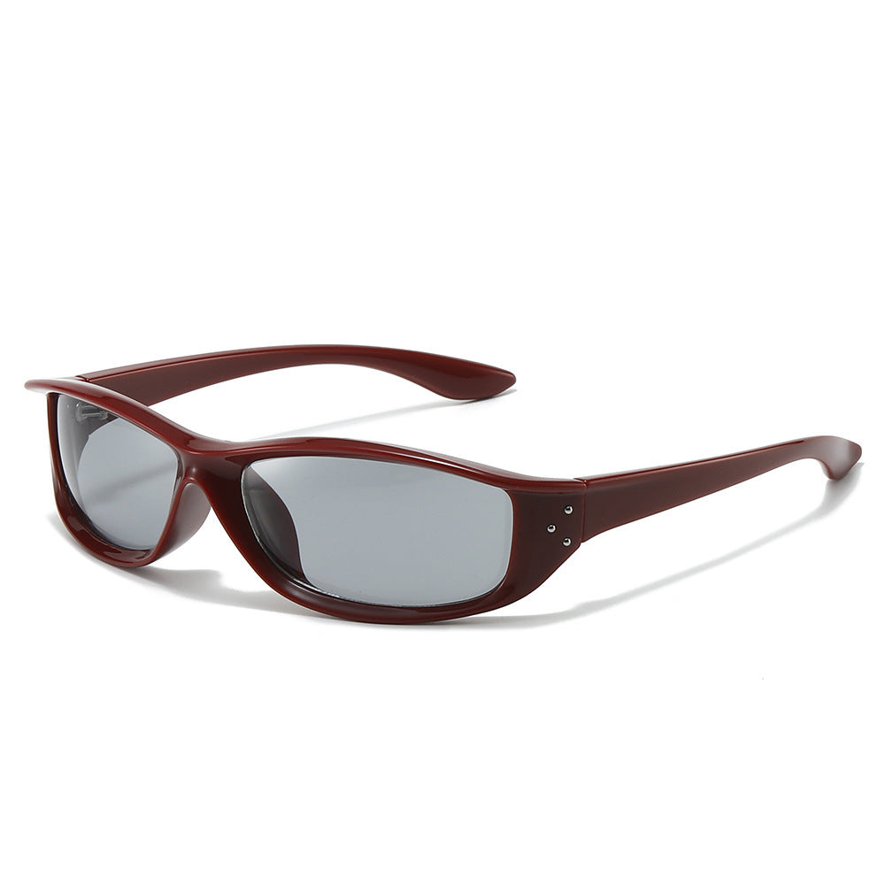 Sleek Protective Sport Sunglasses with Tinted Lenses for Outdoor Activities, view 10