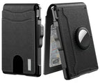 Slim Leather and Aluminium Pop-Up Wallet with Money Clip, view 18