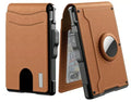 Slim Leather and Aluminium Pop-Up Wallet with Money Clip