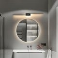 Slim Linear LED Makeup Mirror Light with Halo Backlighting | High & Bury