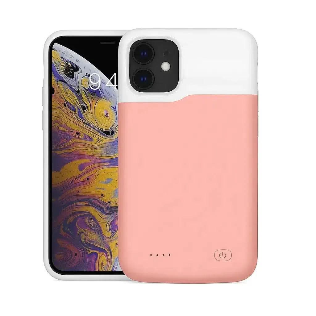Slim TPU Battery Case for iPhone with Integrated Lithium Battery