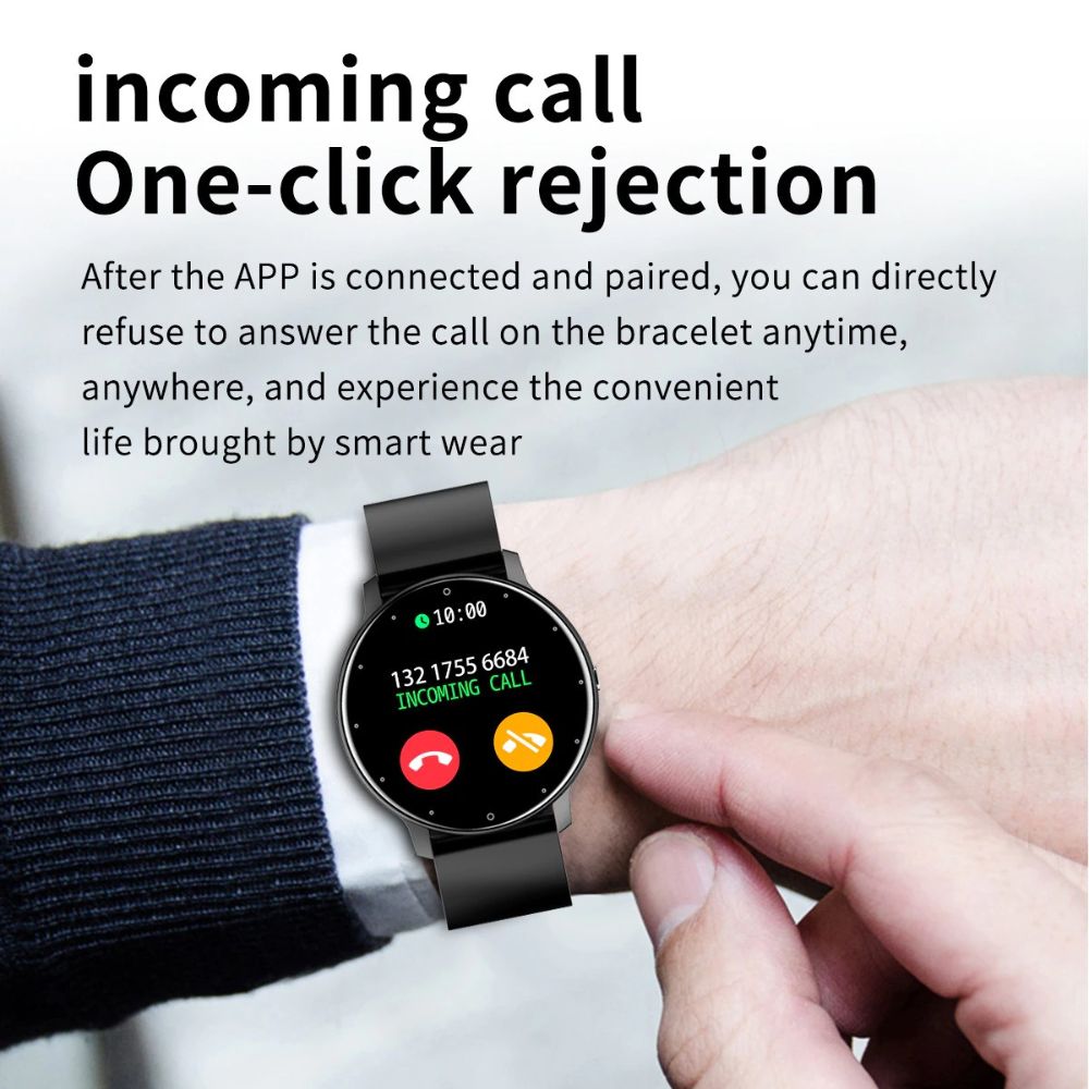 SlimLine Fit Ultra-Thin Smartwatch with Full Touchscreen, view 2