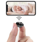 Small Wireless Indoor Night Vision Camera for Home Security, view 2
