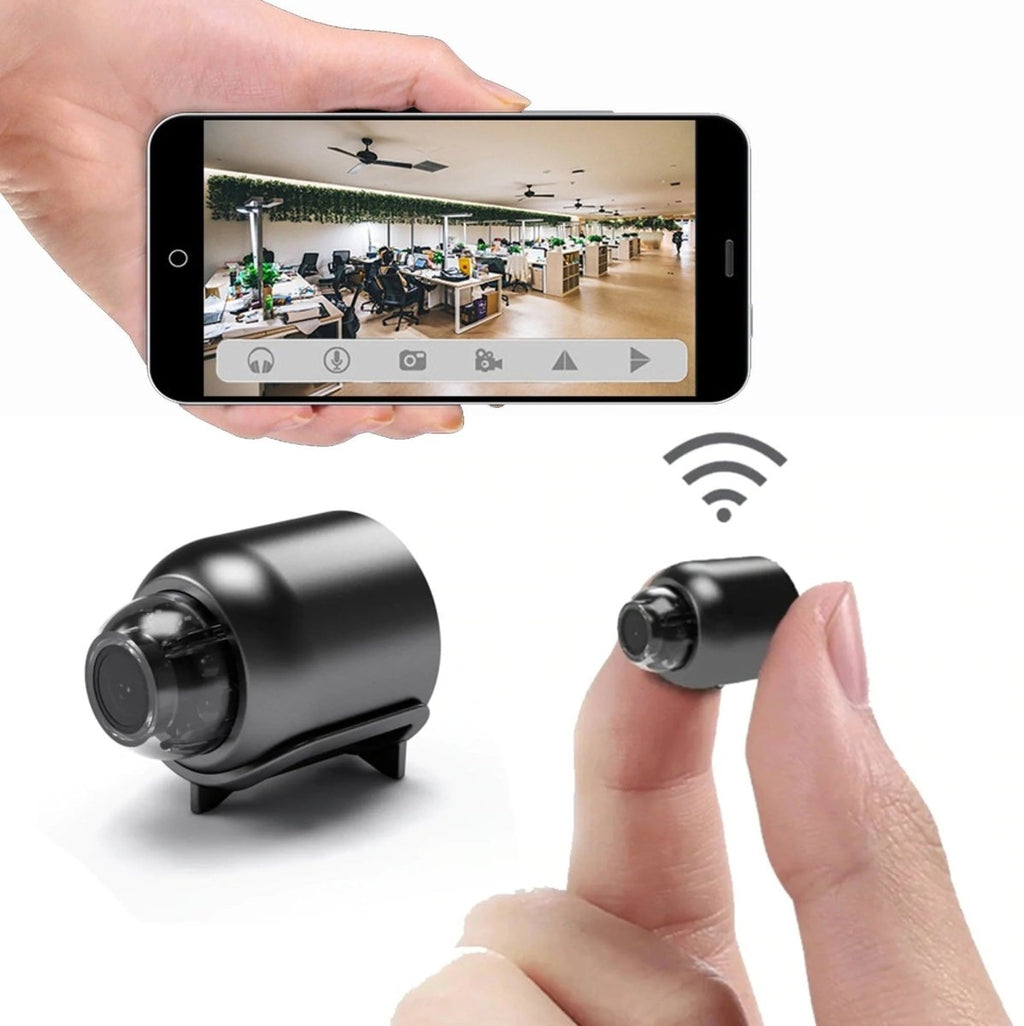 Small Wireless Indoor Night Vision Camera for Home Security