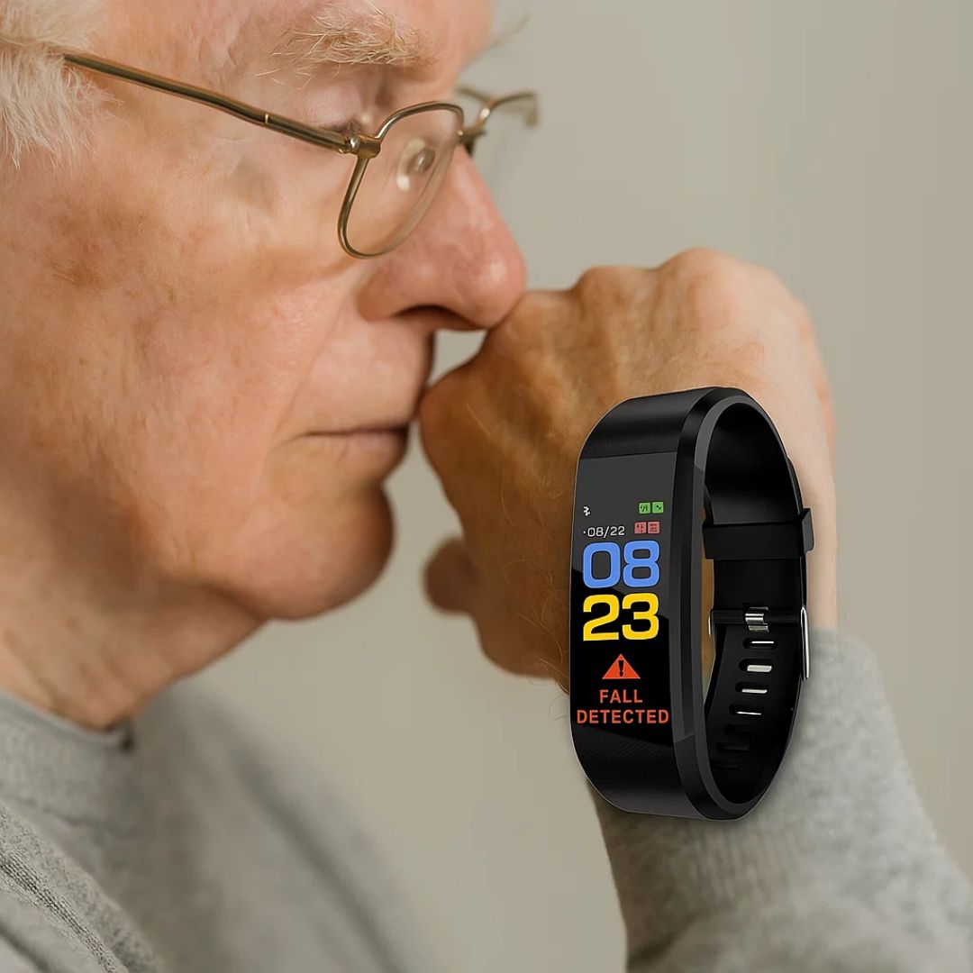 Smartwatch for Seniors with Fall Detection, Health Monitoring and GPS, view 2