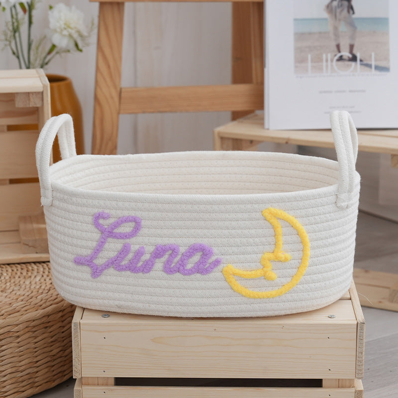 Soft and Decorative Storage Basket | High & Bury