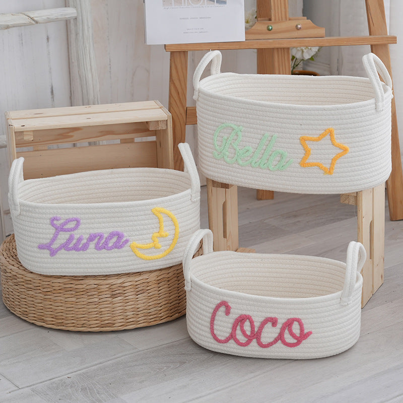 Soft and Decorative Storage Basket | High & Bury