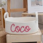 Soft and Decorative Storage Basket | High & Bury
