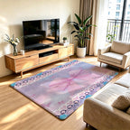 Soft Floral Decorative Area Rug | High & Bury