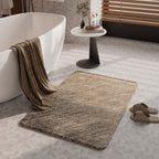 Soft Linen Textured Bathroom Mat | High & Bury