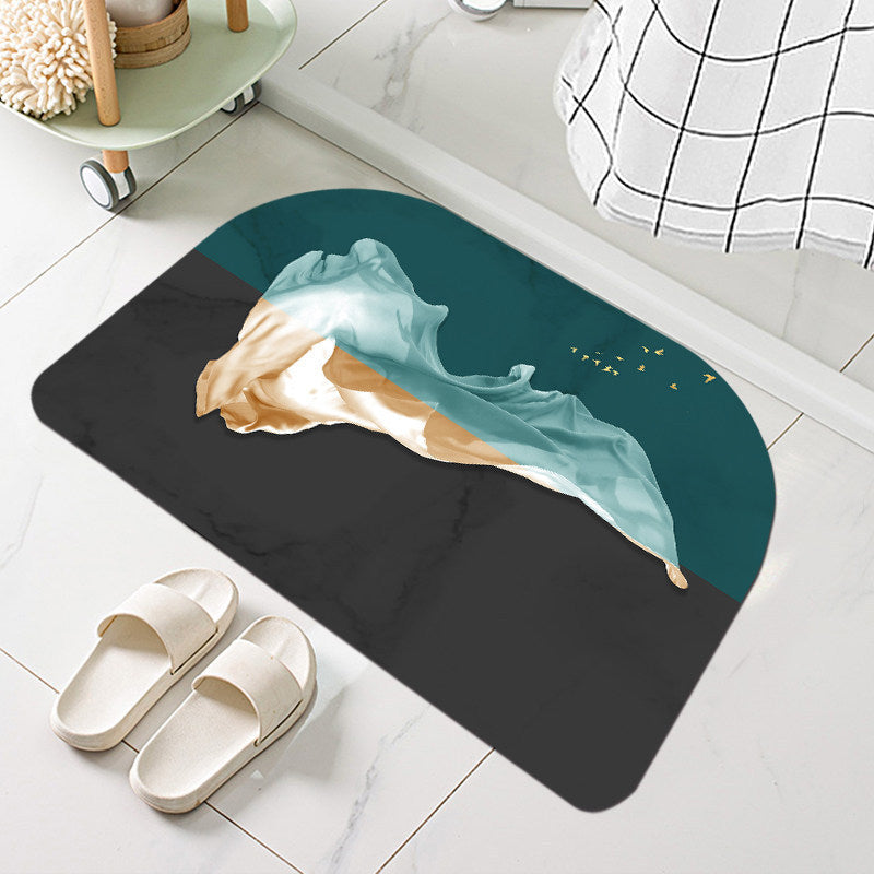 Soft Memory Foam Decorative Bath Runner | High & Bury