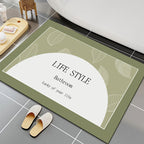 Soft Plush Bathroom Mat | High & Bury