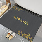Soft Plush Bathroom Mat | High & Bury