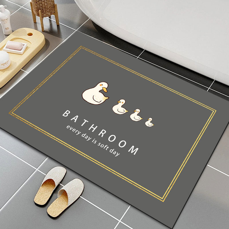 Soft Plush Bathroom Mat | High & Bury
