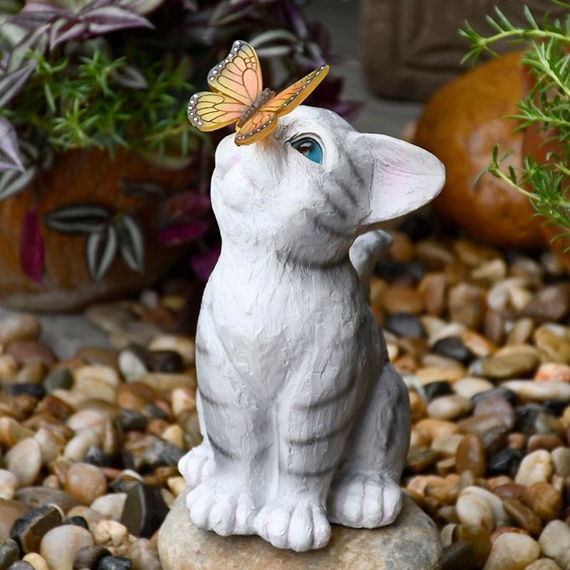Solar-Powered Garden Gnome Sculpture with Integrated LED Fairy Lights and Turtle Pot | High & Bury