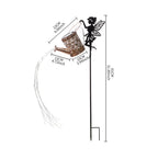 Solar Watering Can Fairy Garden Stake Light | High & Bury