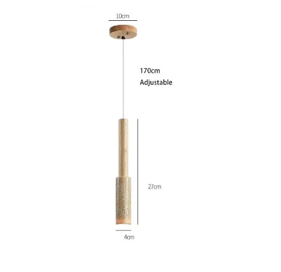 Sorrelfield Travertine Pendant Lamp